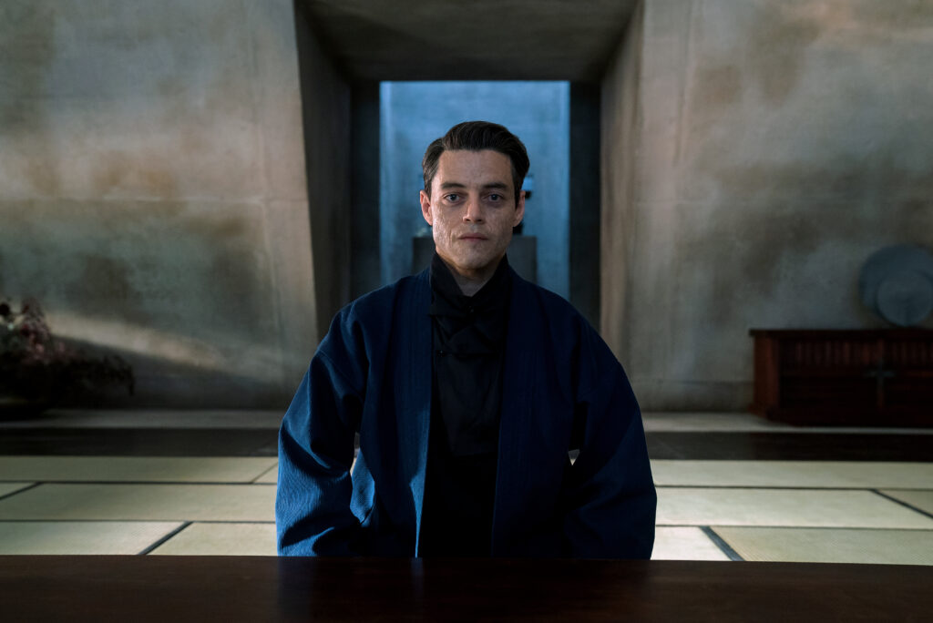 Rami Malek roolihahmossaan elokuvassa 007 No Time to Die